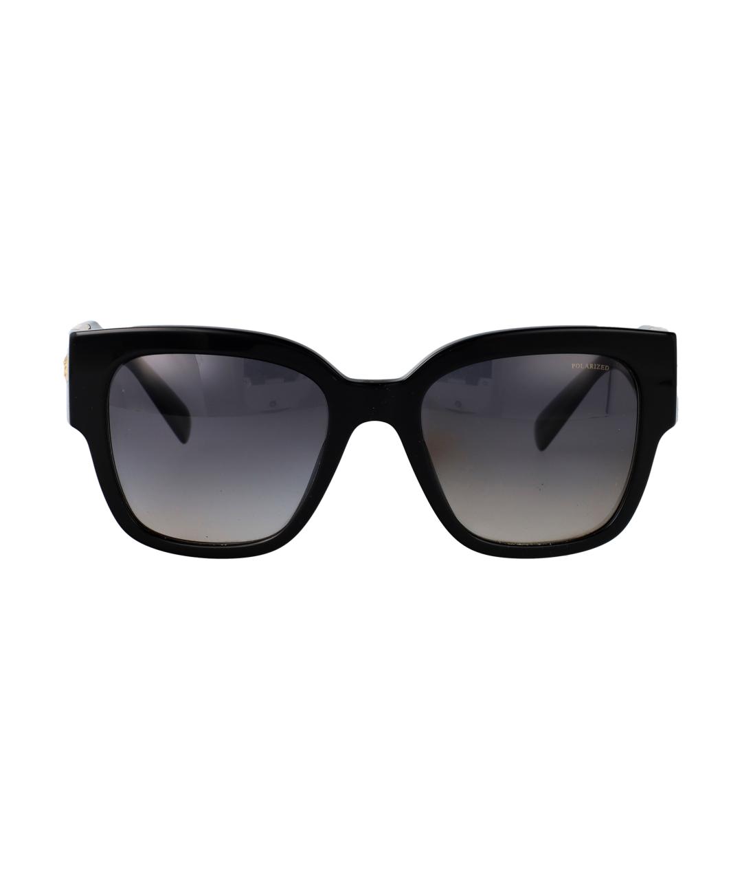VERSACE Черные солнцезащитные очки, фото 1