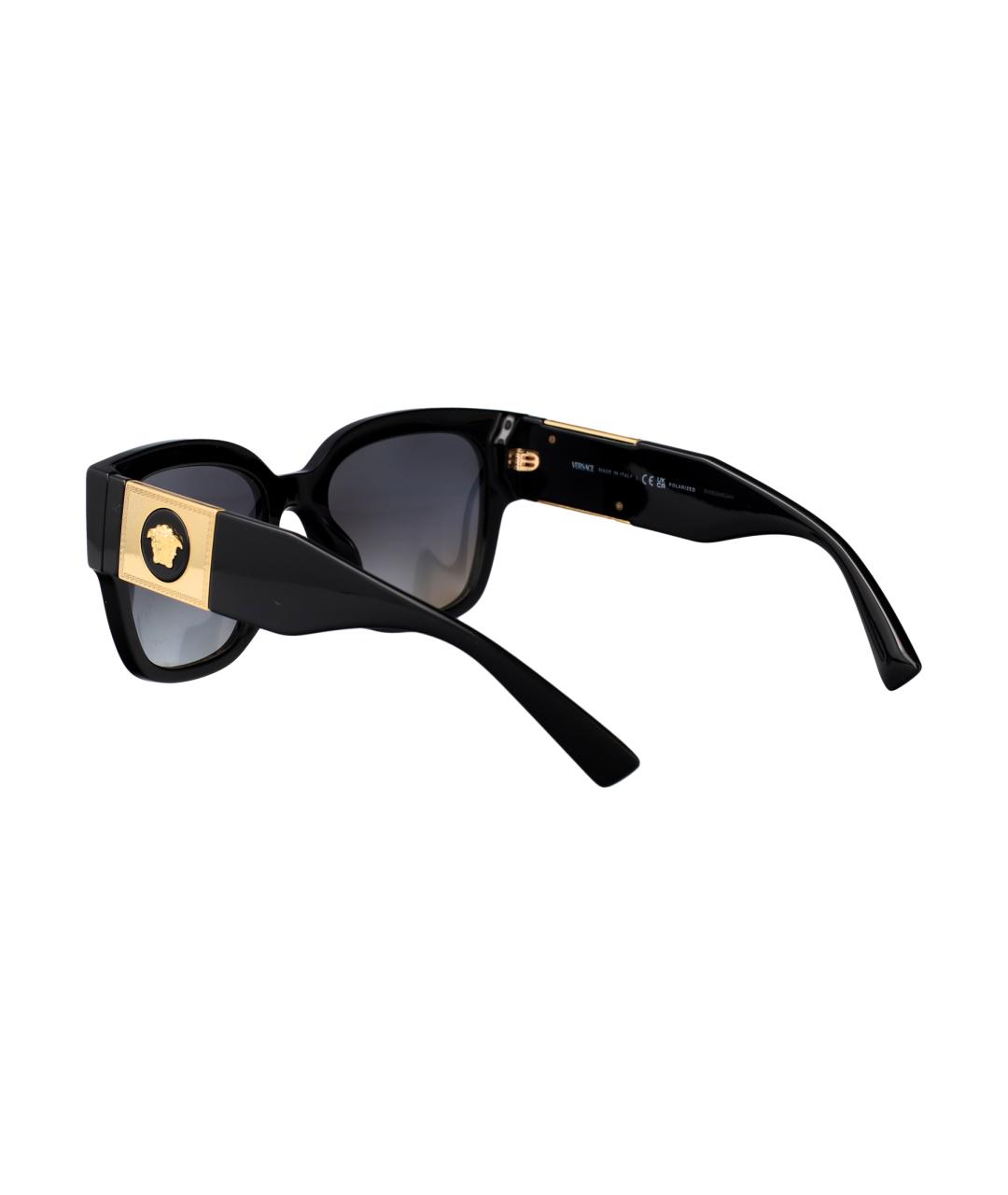 VERSACE Черные солнцезащитные очки, фото 4