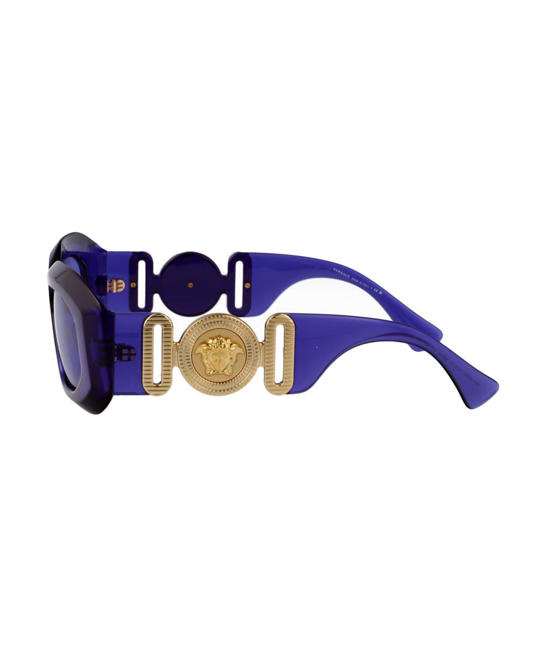 VERSACE Фиолетовые солнцезащитные очки, фото 3