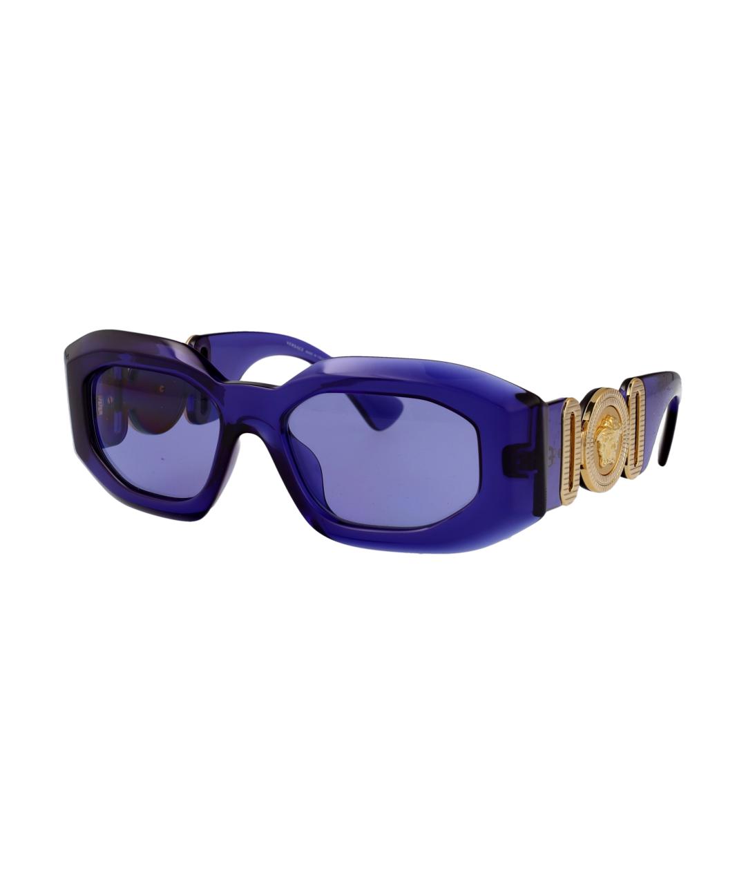 VERSACE Фиолетовые солнцезащитные очки, фото 2