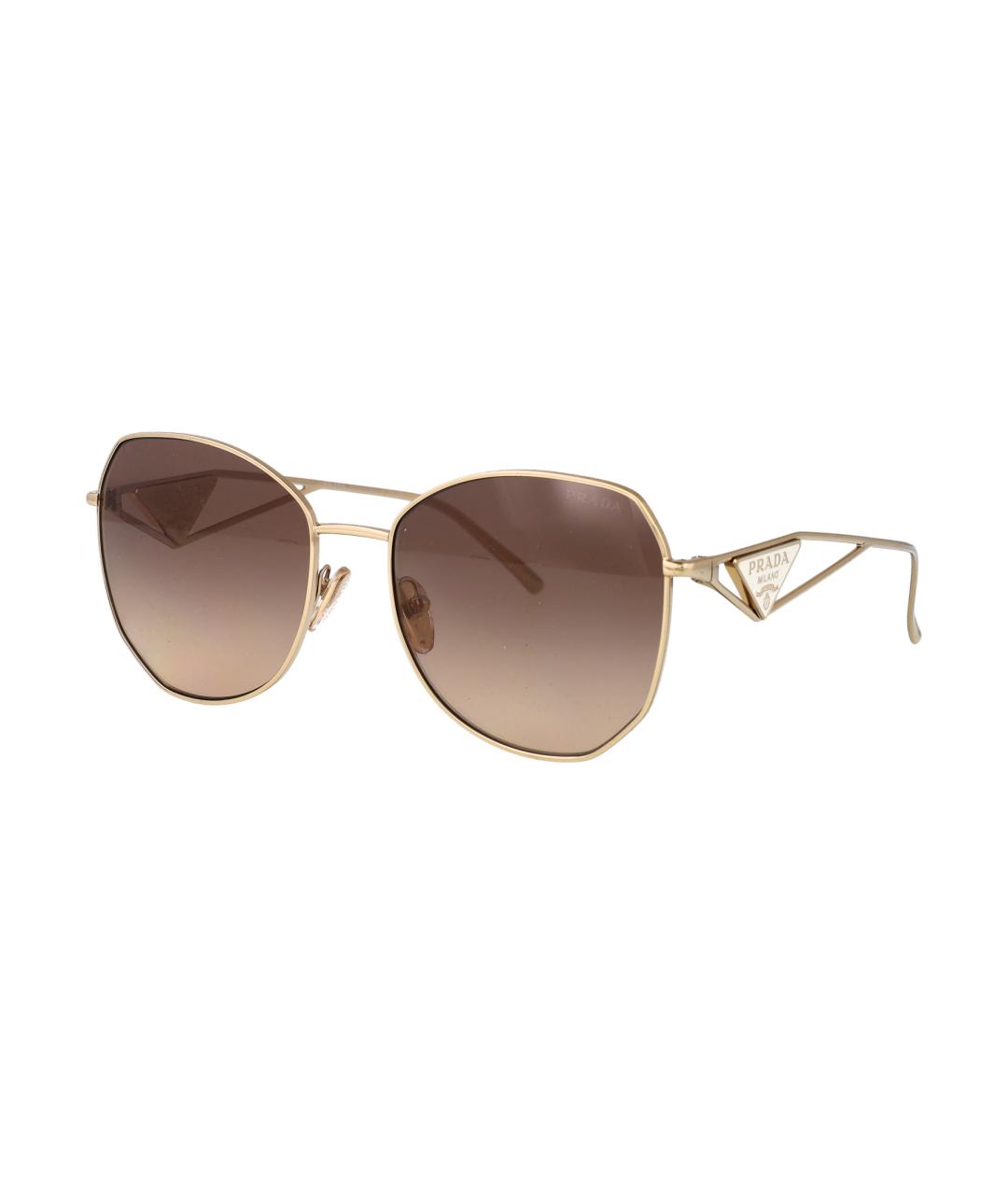 PRADA Мульти металлические солнцезащитные очки, фото 1