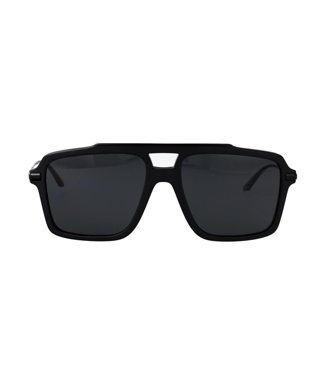 DOLCE&GABBANA Черные солнцезащитные очки, фото 1