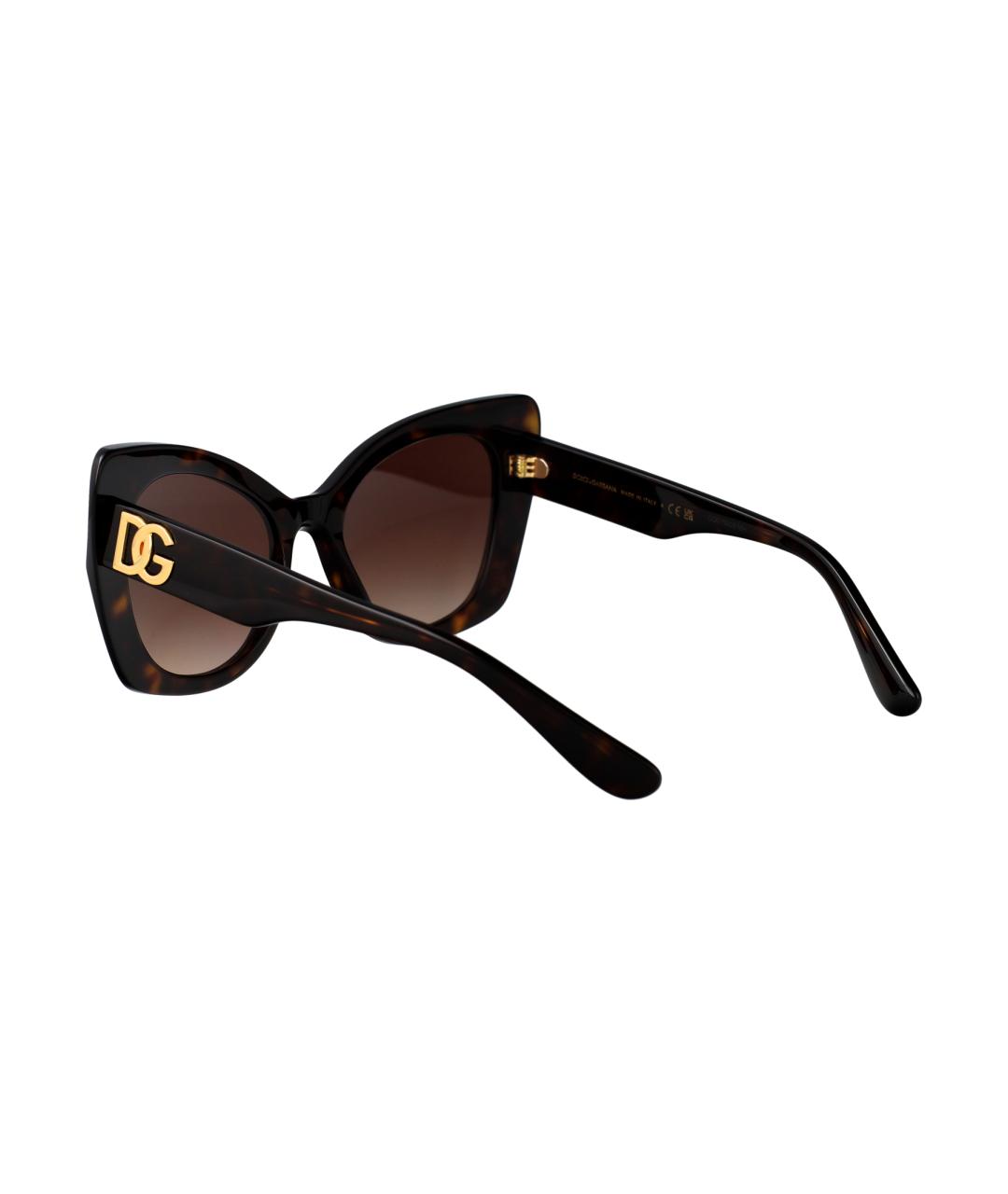 DOLCE&GABBANA Мульти пластиковые солнцезащитные очки, фото 4