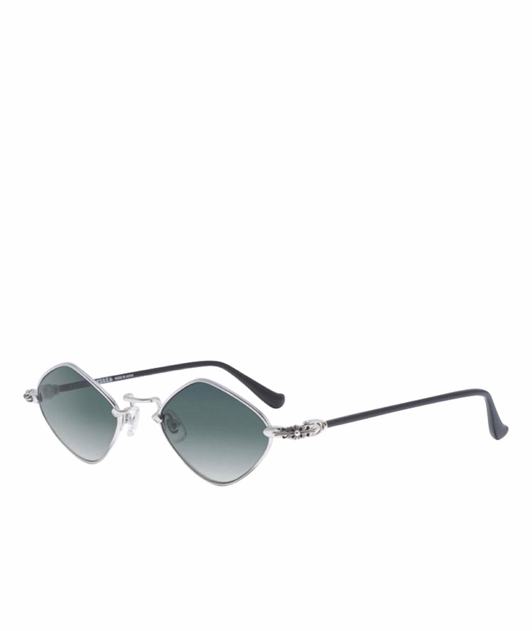 CHROME HEARTS Синие металлические солнцезащитные очки, фото 1