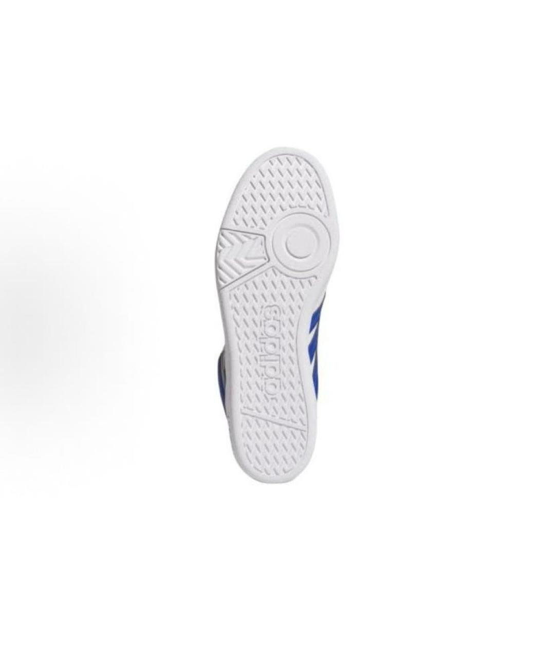 ADIDAS Белые кожаные высокие кроссовки / кеды, фото 4