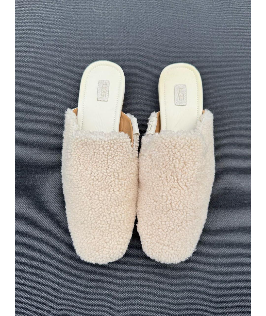 UGG AUSTRALIA Бежевые сандалии, фото 2