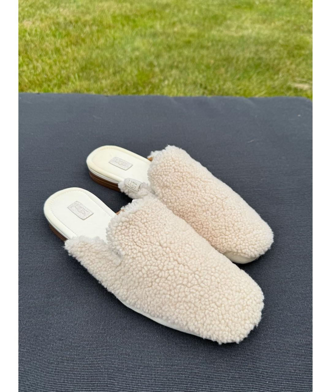 UGG AUSTRALIA Бежевые сандалии, фото 7