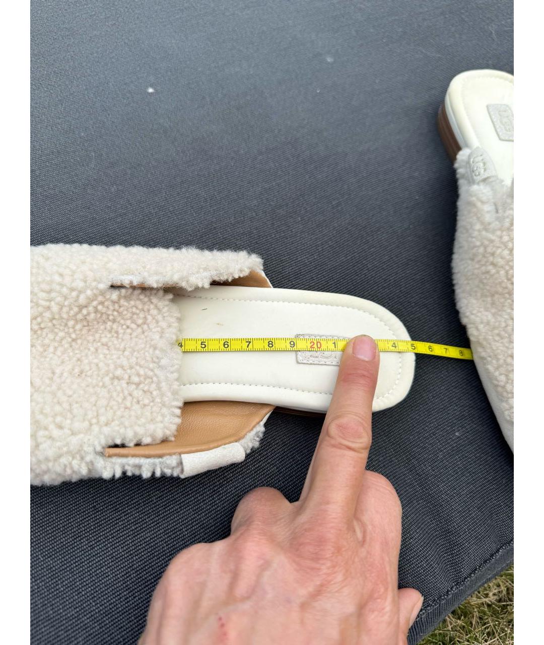 UGG AUSTRALIA Бежевые сандалии, фото 6