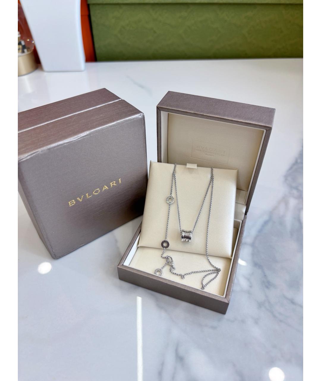 BVLGARI Подвеска из белого золота, фото 2