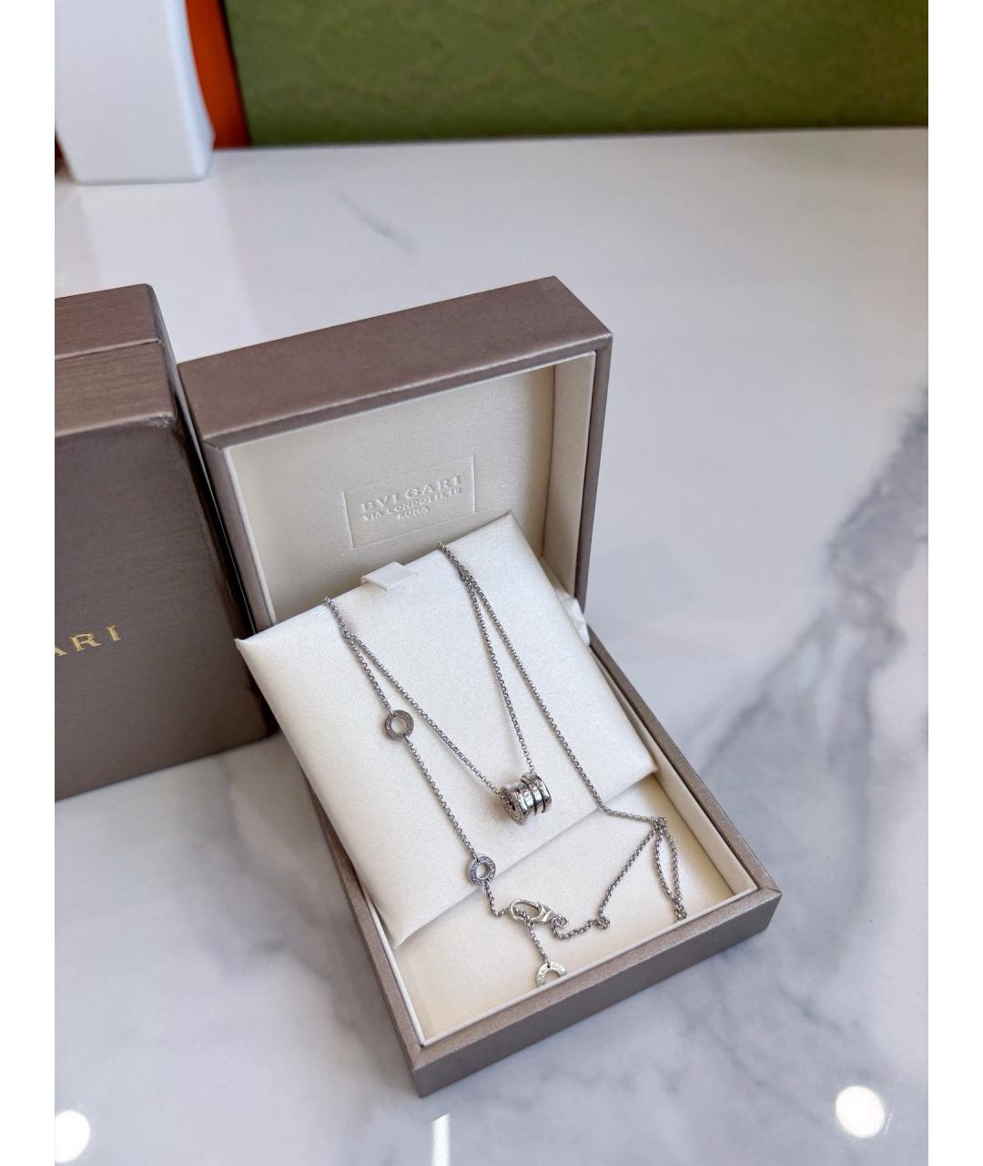 BVLGARI Подвеска из белого золота, фото 3