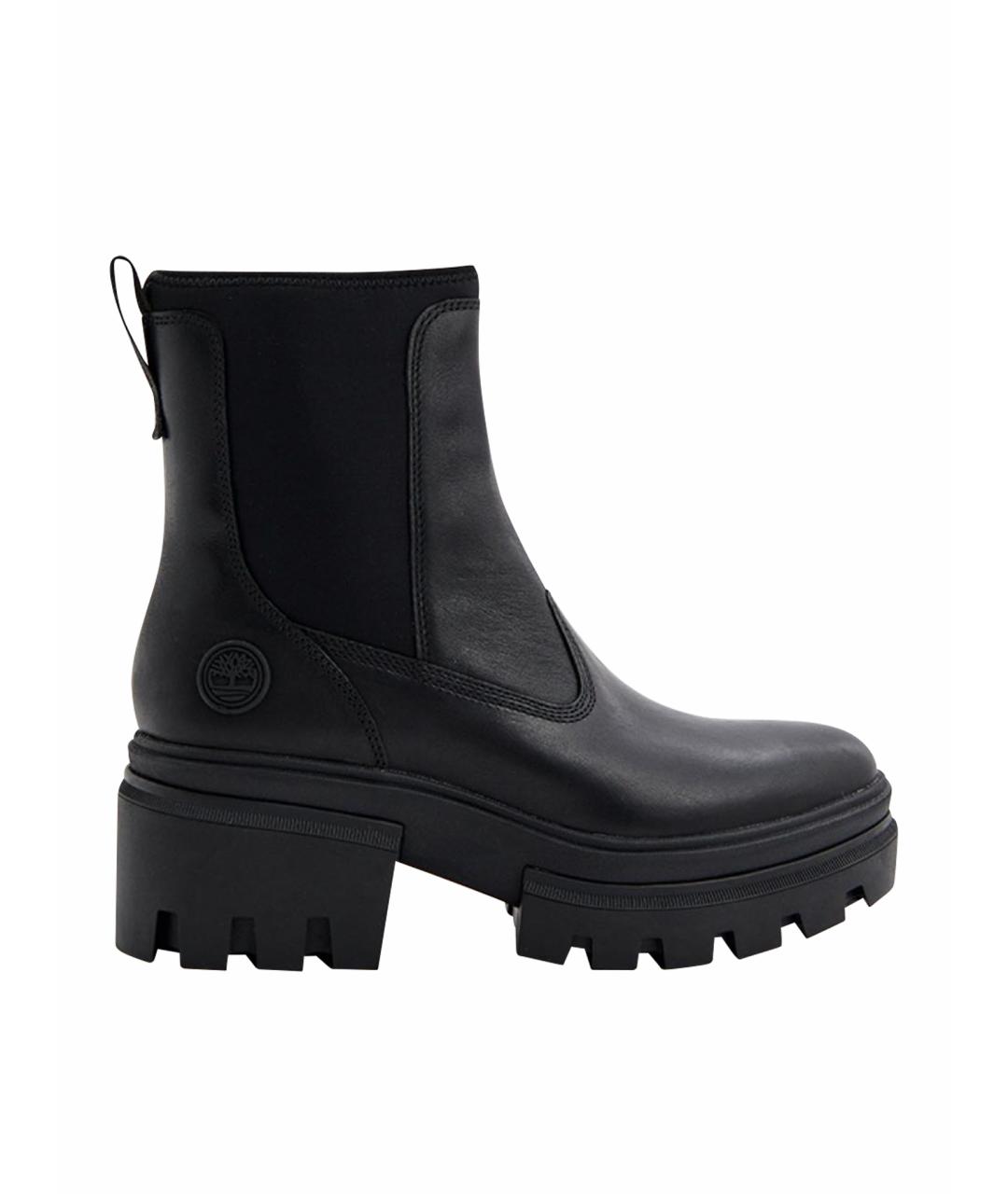 TIMBERLAND Черные кожаные ботинки, фото 1