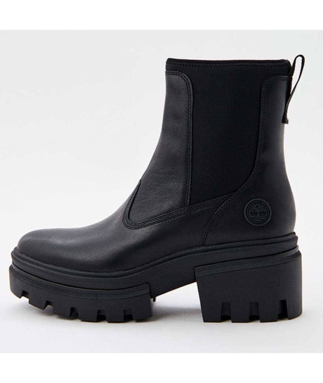TIMBERLAND Черные кожаные ботинки, фото 9