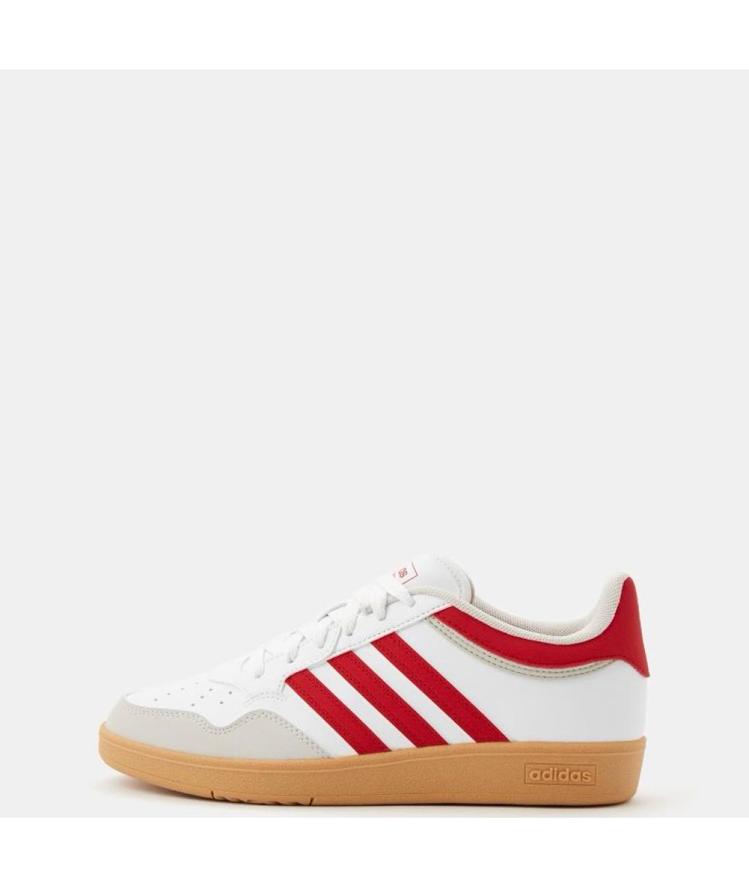 ADIDAS Белые кожаные низкие кроссовки / кеды, фото 2