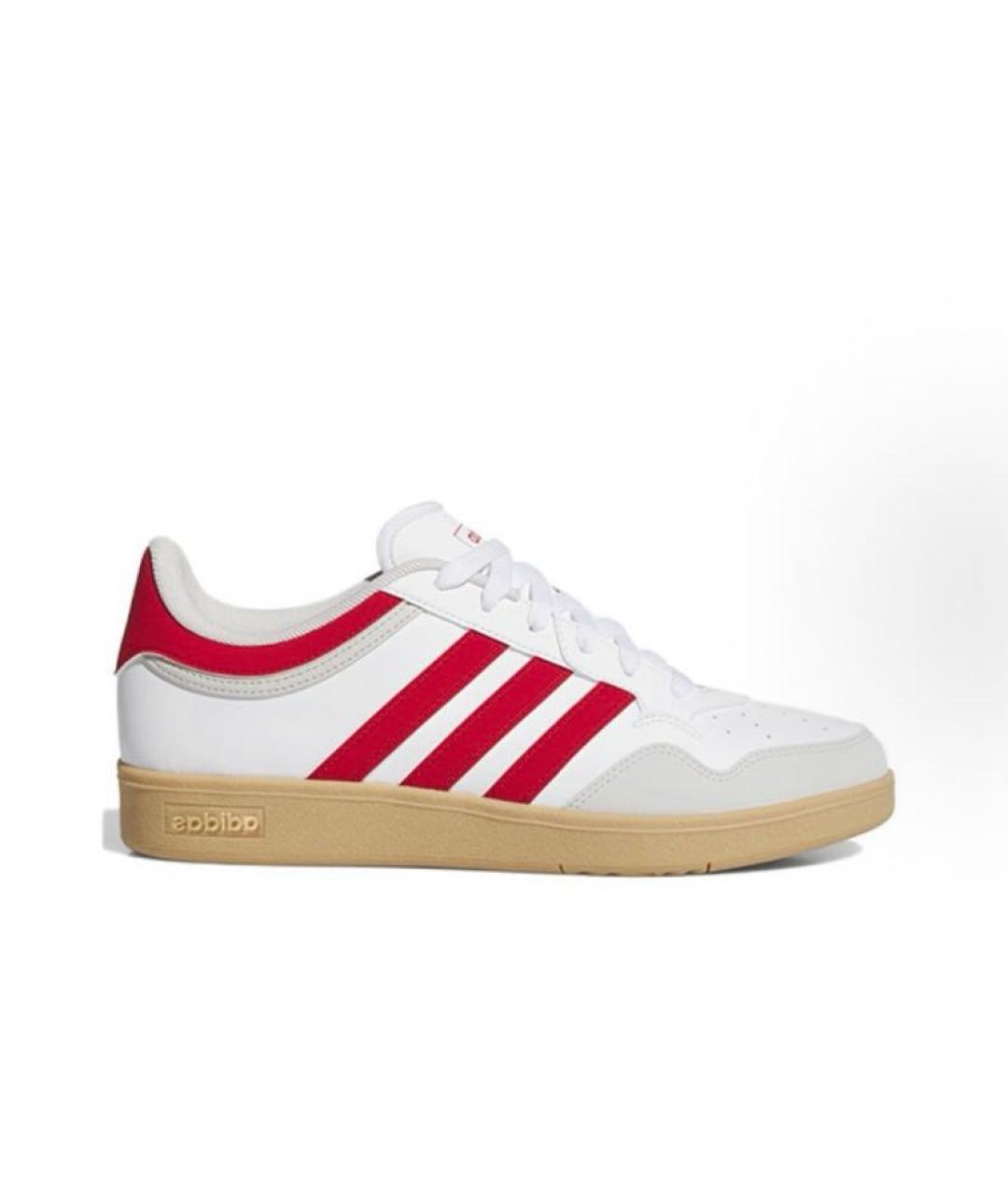ADIDAS Белые кожаные низкие кроссовки / кеды, фото 6