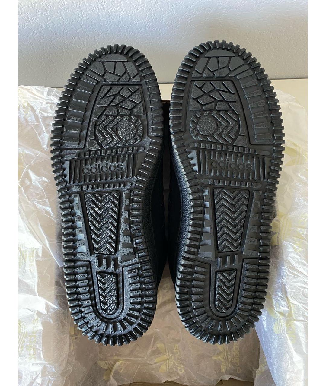 ADIDAS Черные синтетические высокие кроссовки / кеды, фото 6