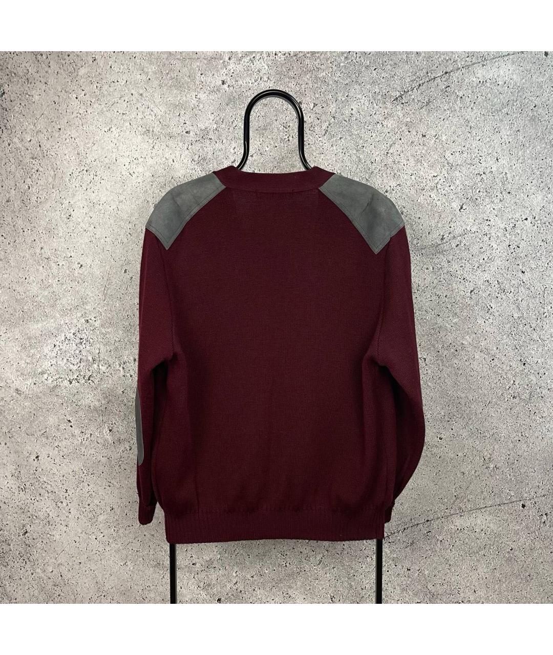 BURBERRY Бордовый кардиган, фото 2