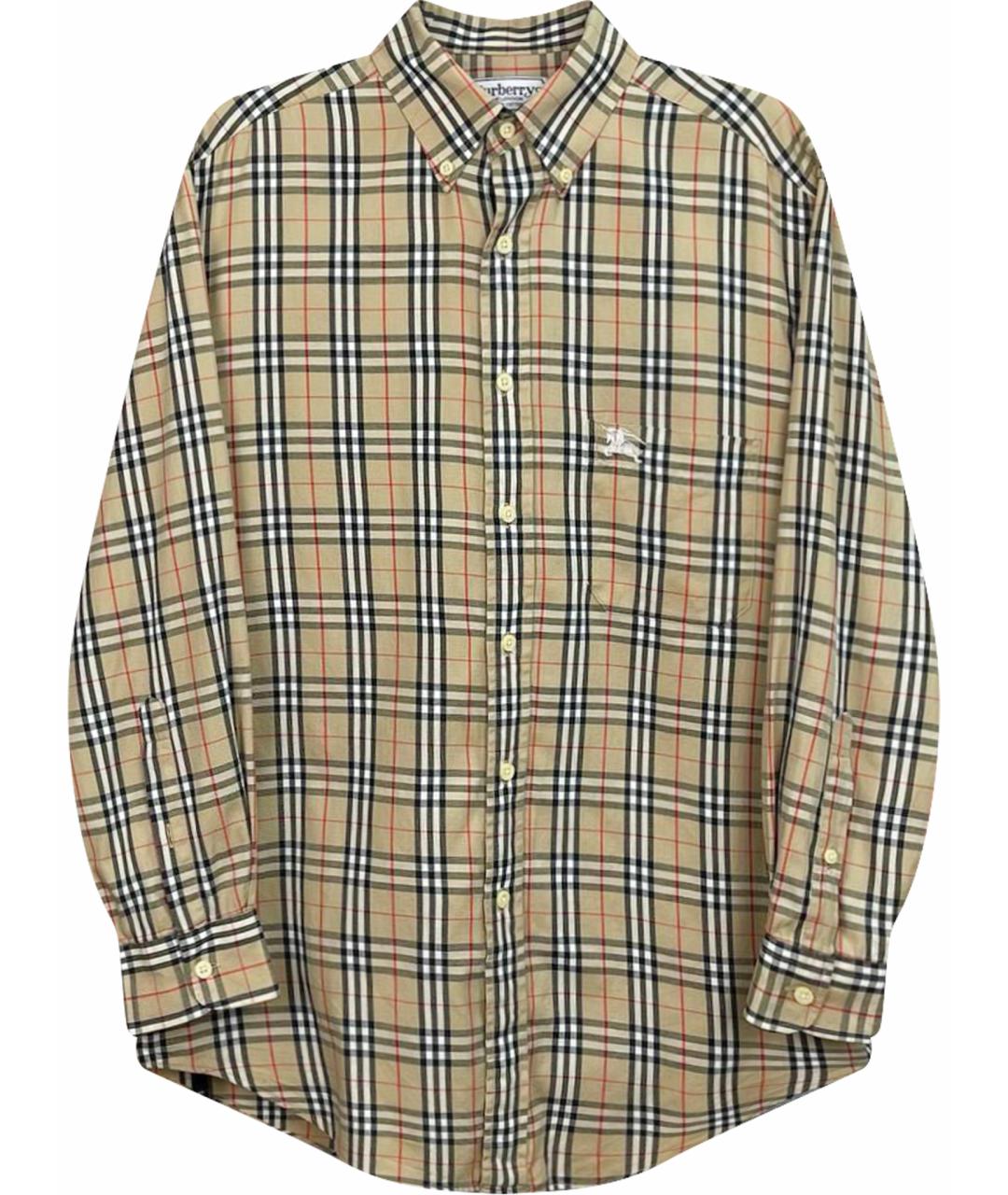 BURBERRY Бежевая кэжуал рубашка, фото 1