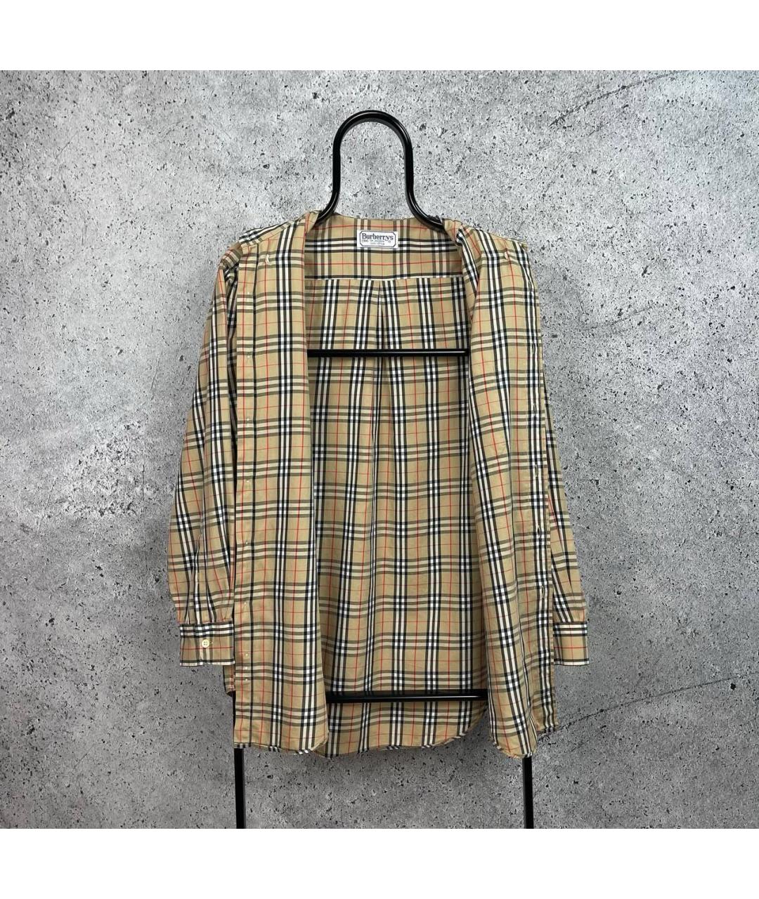 BURBERRY Бежевая кэжуал рубашка, фото 3
