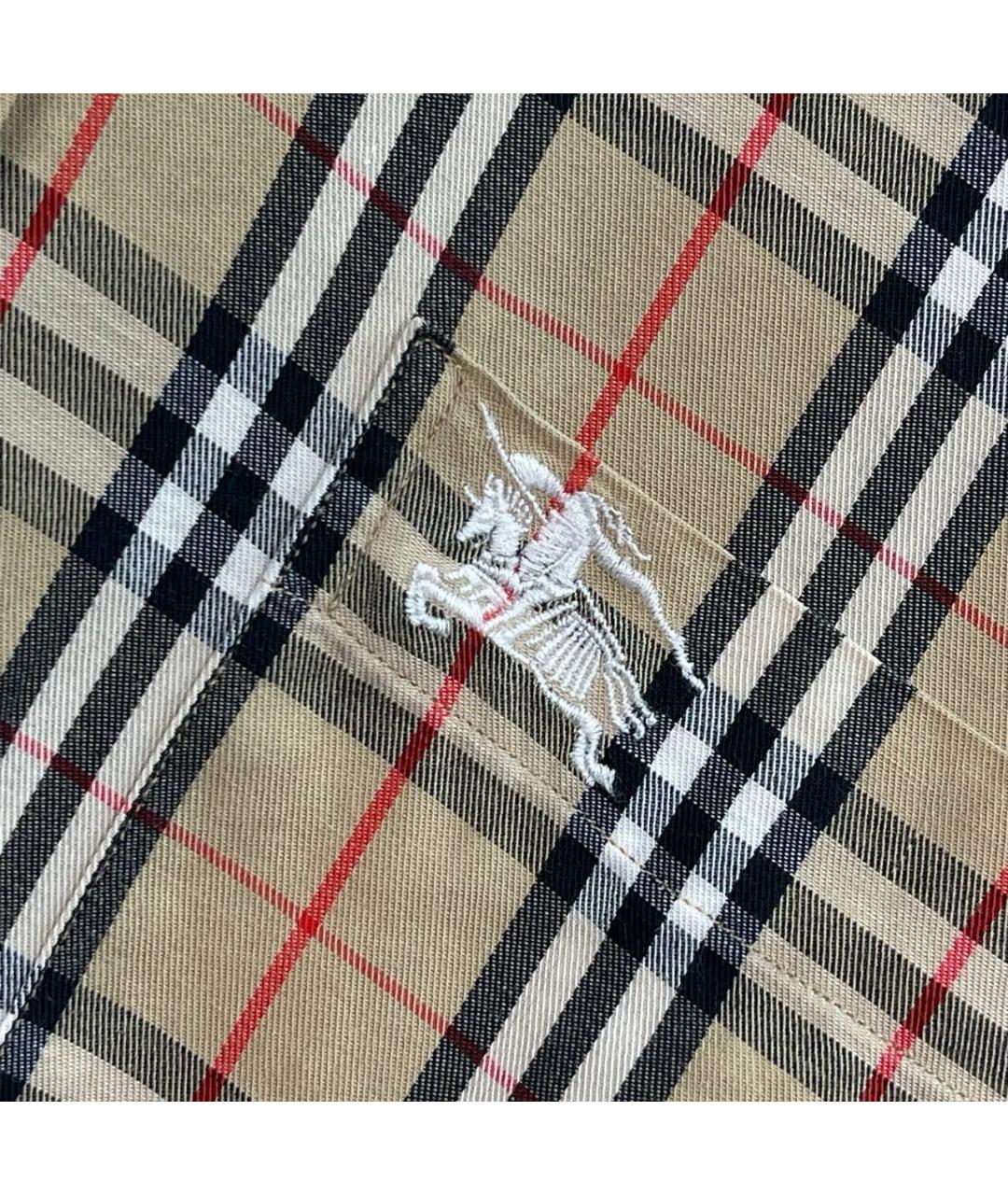 BURBERRY Бежевая кэжуал рубашка, фото 5