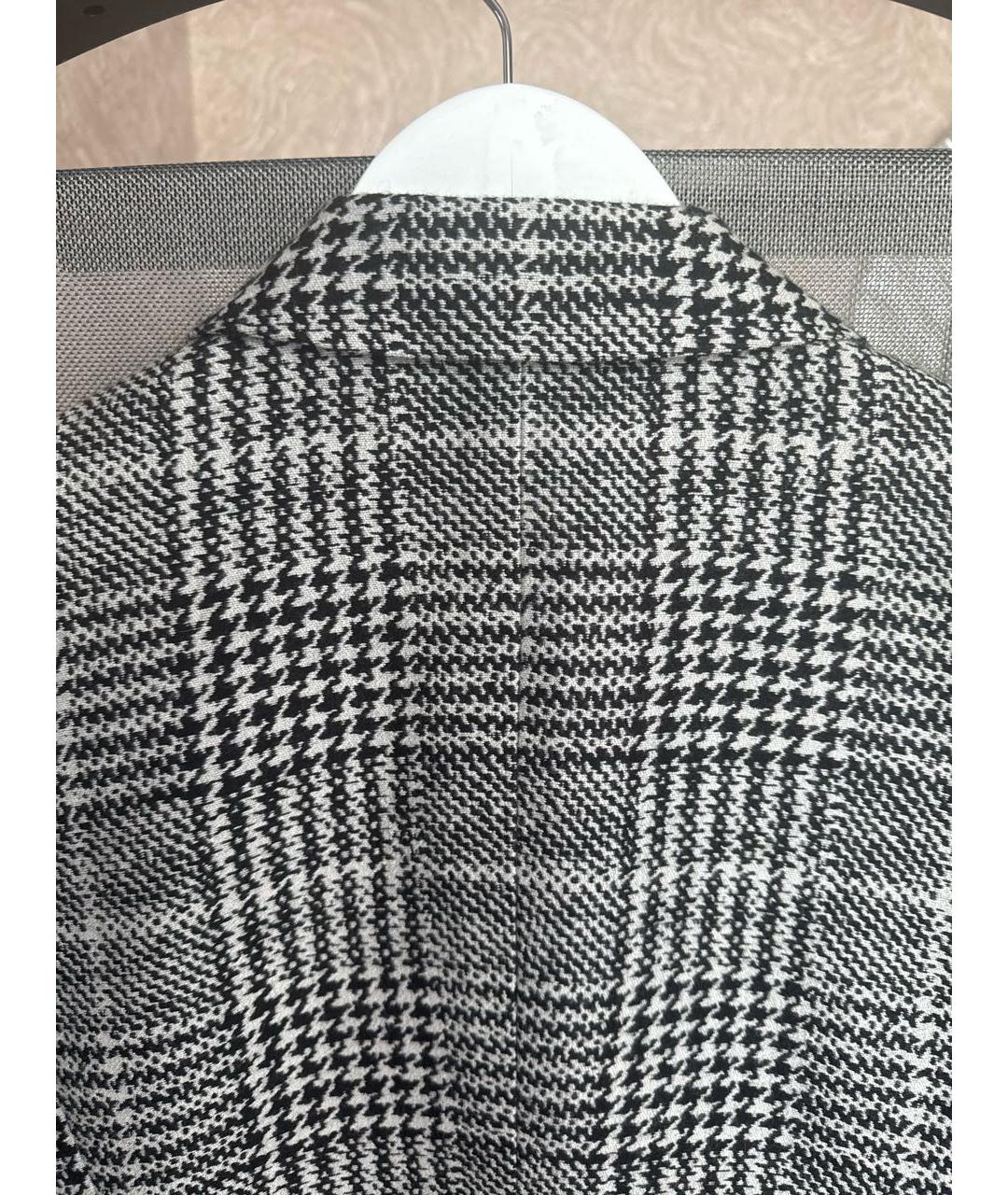 FENDI Серое шелковое пальто, фото 3
