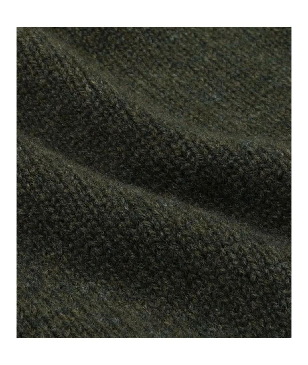 SPORTY AND RICH Зеленый шерстяной джемпер / свитер, фото 7