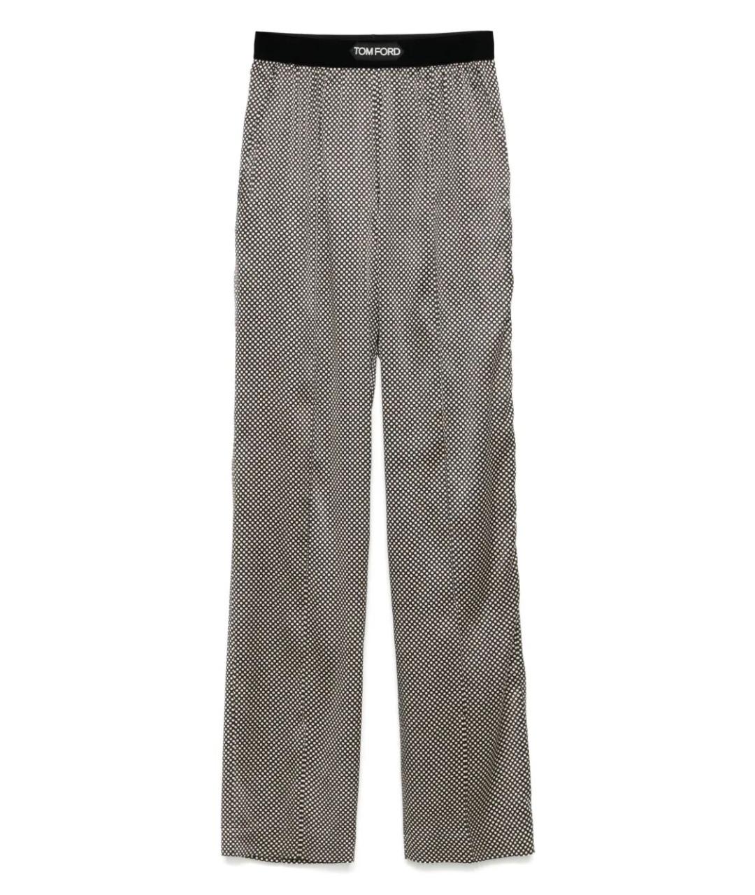 TOM FORD Черные прямые брюки, фото 1