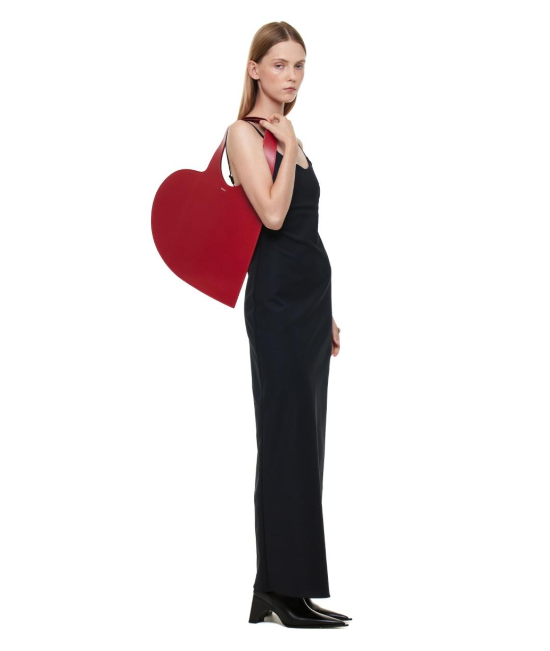 COPERNI Красная кожаная сумка тоут, фото 5