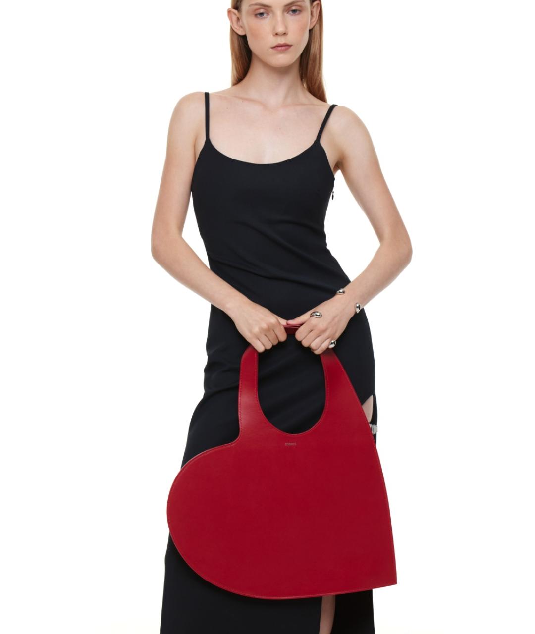 COPERNI Красная кожаная сумка тоут, фото 7