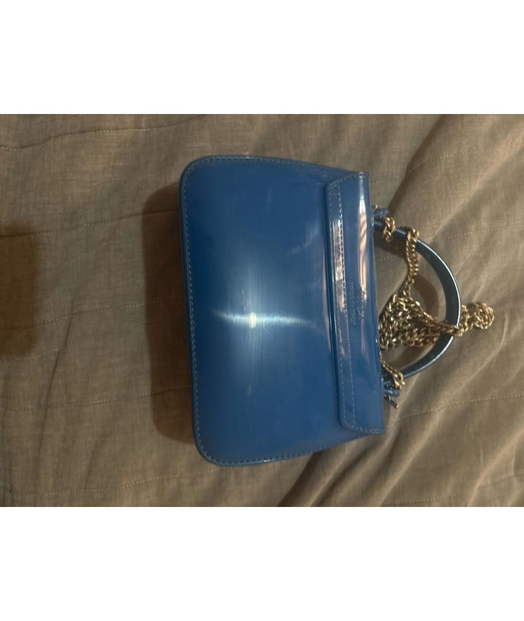 FURLA Синяя сумка через плечо, фото 3