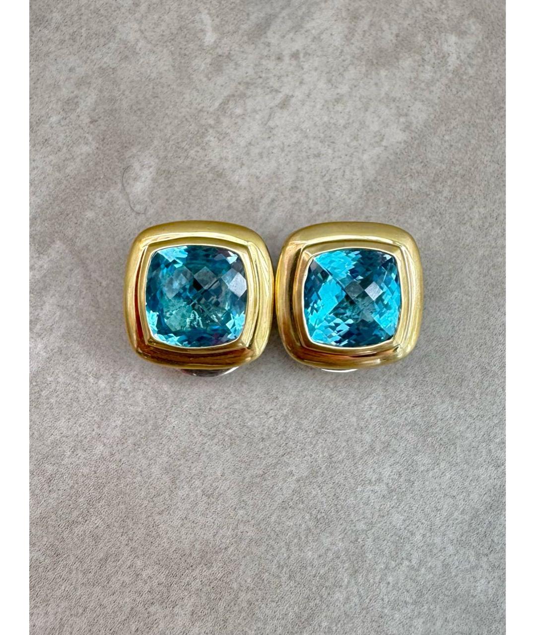 David Yurman Золотые серьги из желтого золота, фото 7