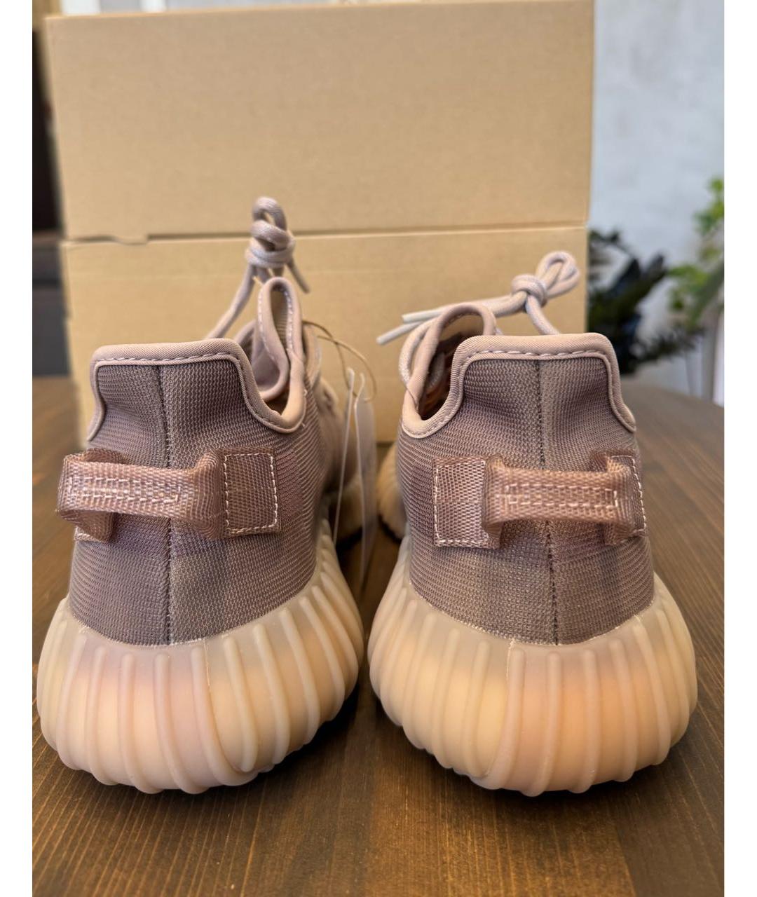 ADIDAS YEEZY Фиолетовые кроссовки, фото 4