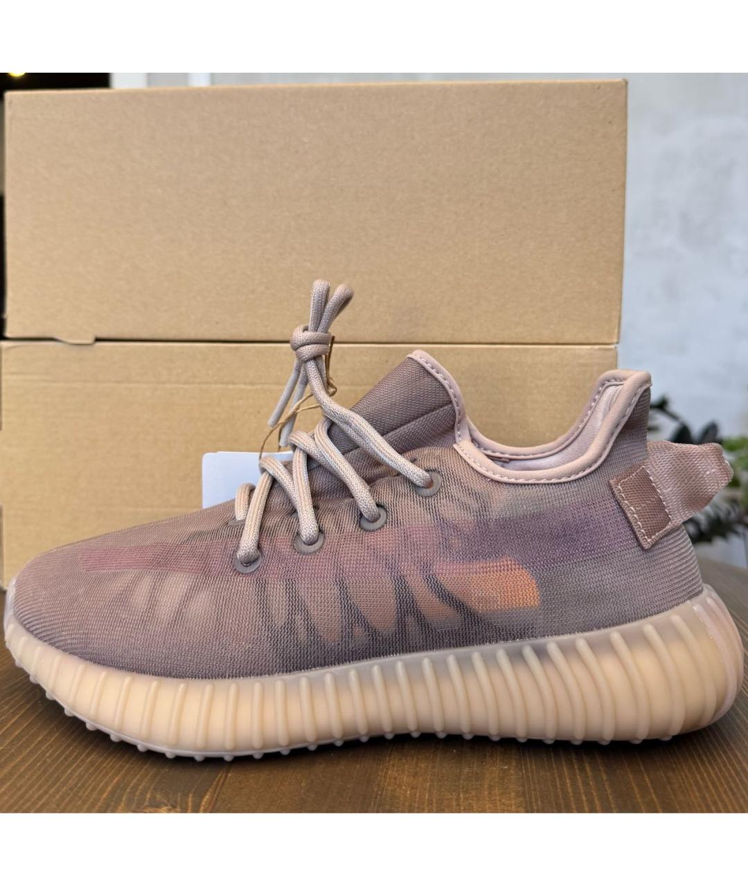 ADIDAS YEEZY Фиолетовые кроссовки, фото 6