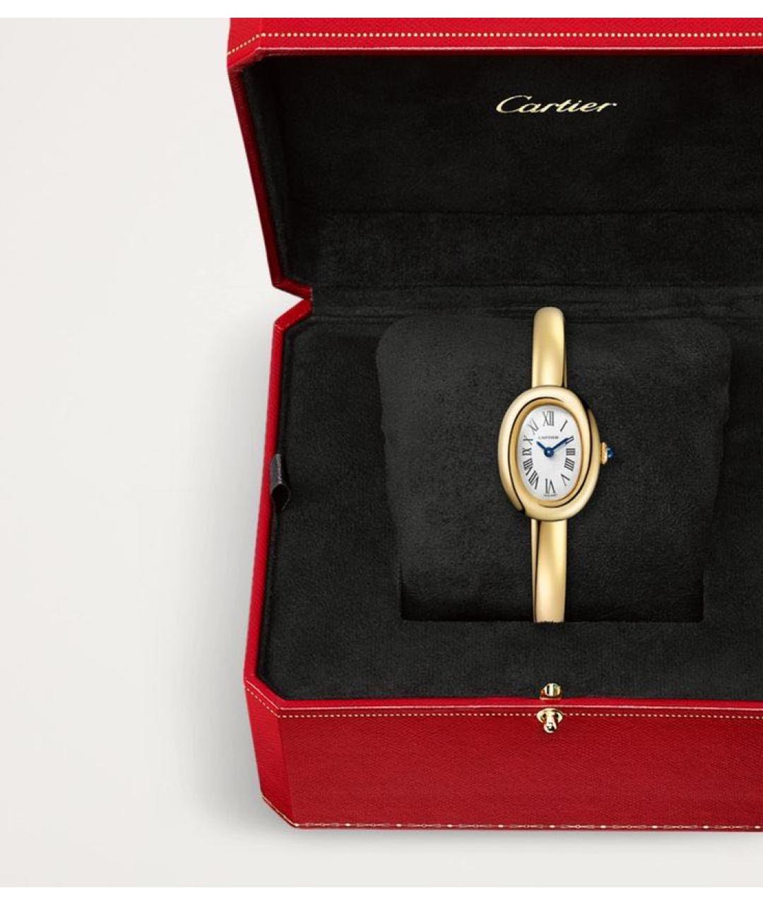 CARTIER Золотые часы из желтого золота, фото 4