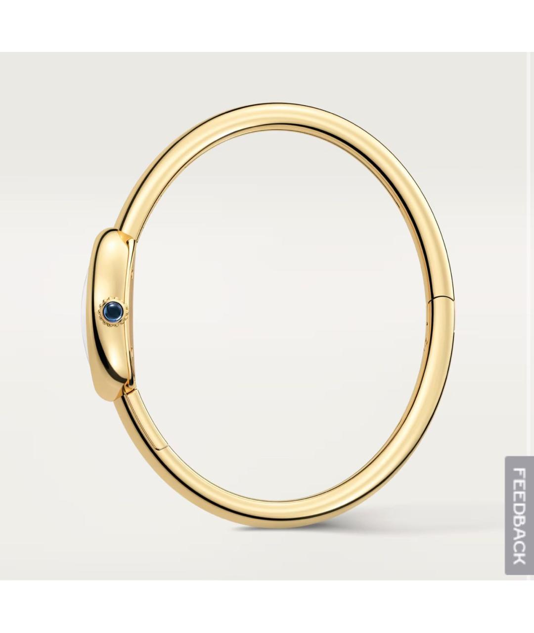 CARTIER Золотые часы из желтого золота, фото 3