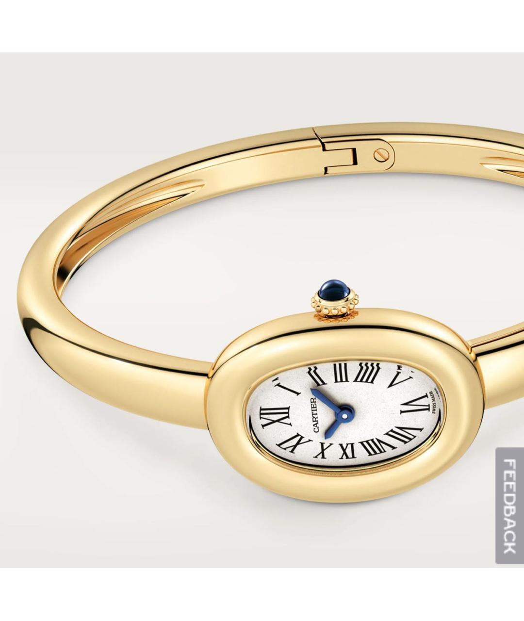 CARTIER Золотые часы из желтого золота, фото 2