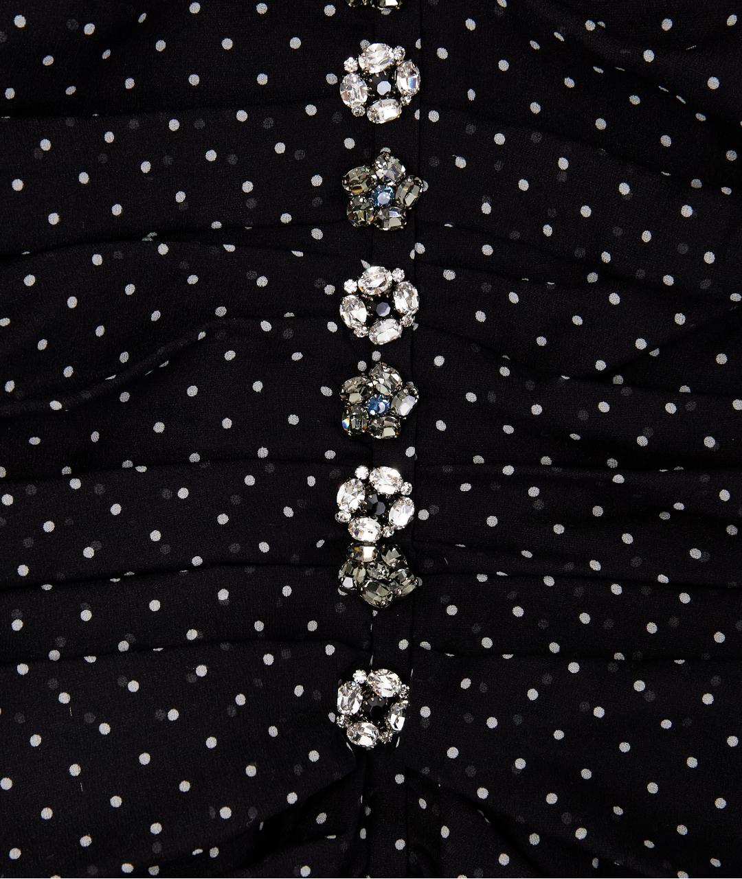 DOLCE&GABBANA Черное шелковое вечернее платье, фото 6