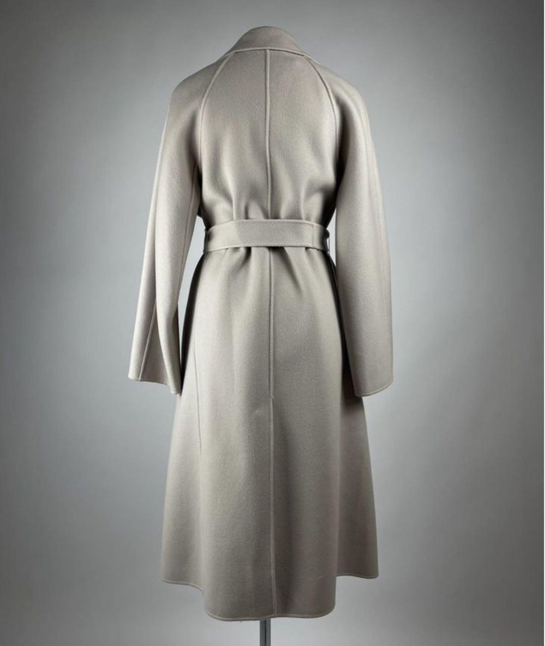 MAX MARA Бежевое шерстяное пальто, фото 2