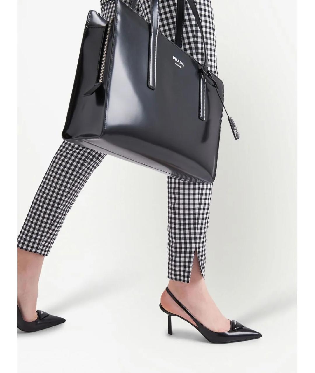 PRADA Мульти брюки узкие, фото 5