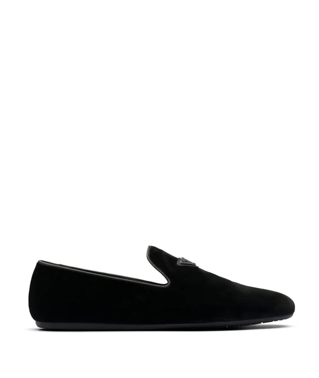 PRADA Черные лоферы, фото 1
