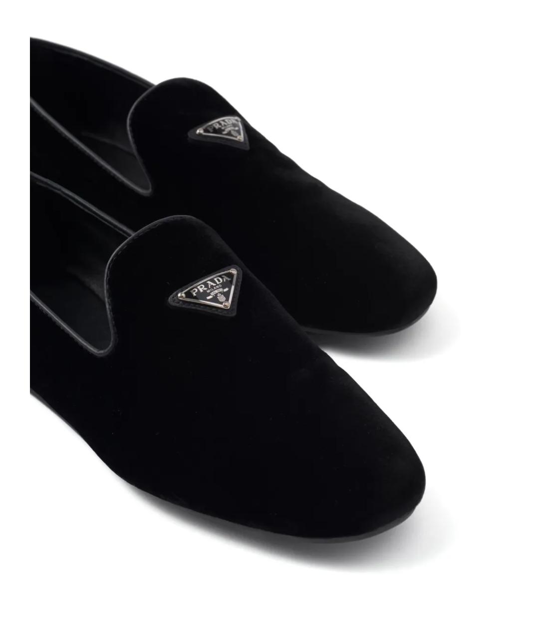 PRADA Черные лоферы, фото 5