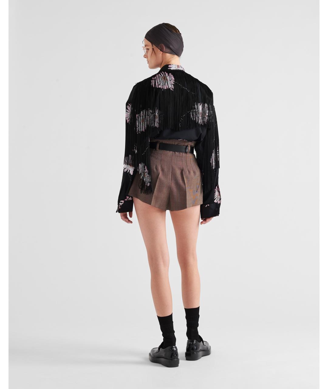 PRADA Черная блузы, фото 5