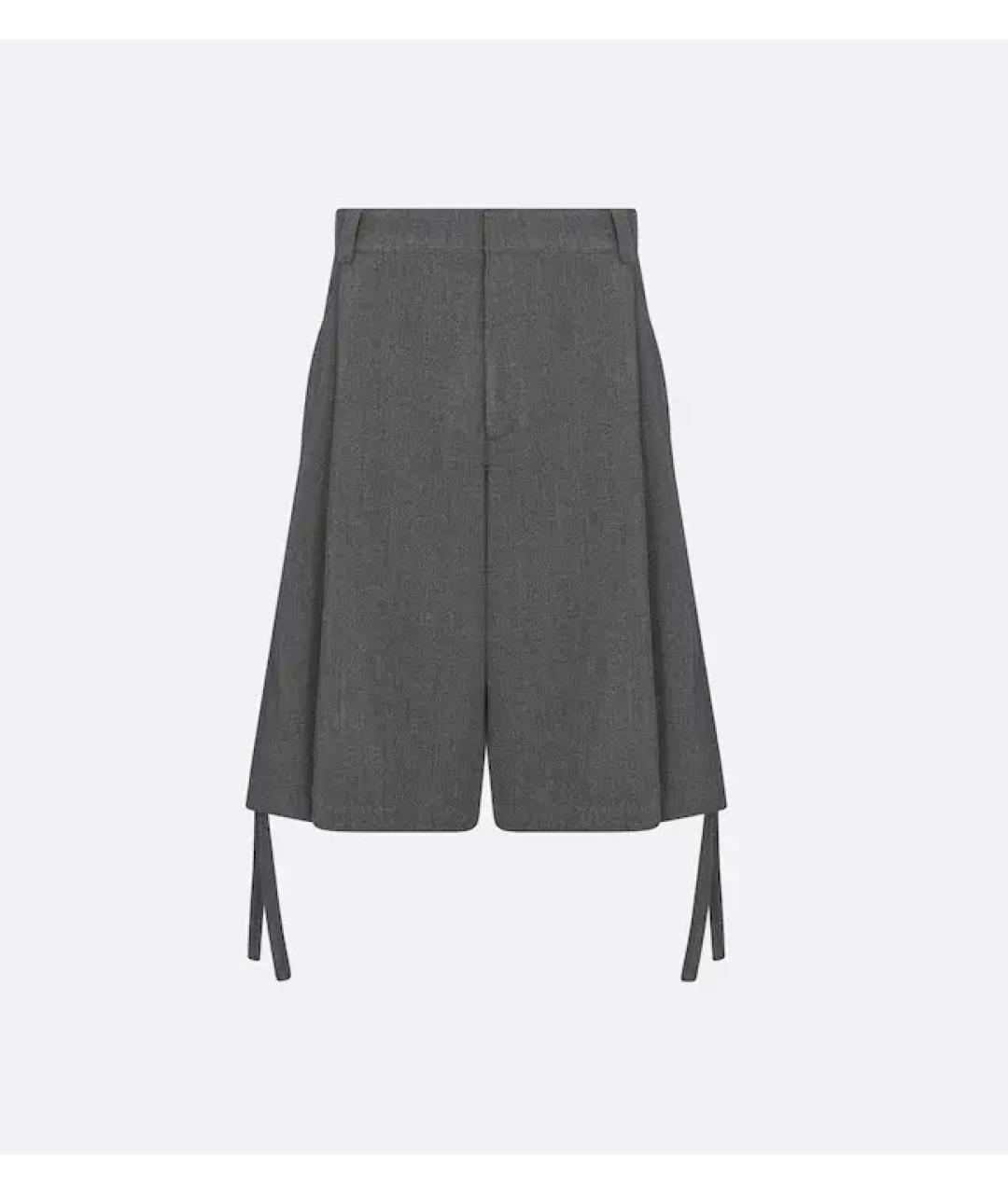 CHRISTIAN DIOR Серые шорты, фото 5