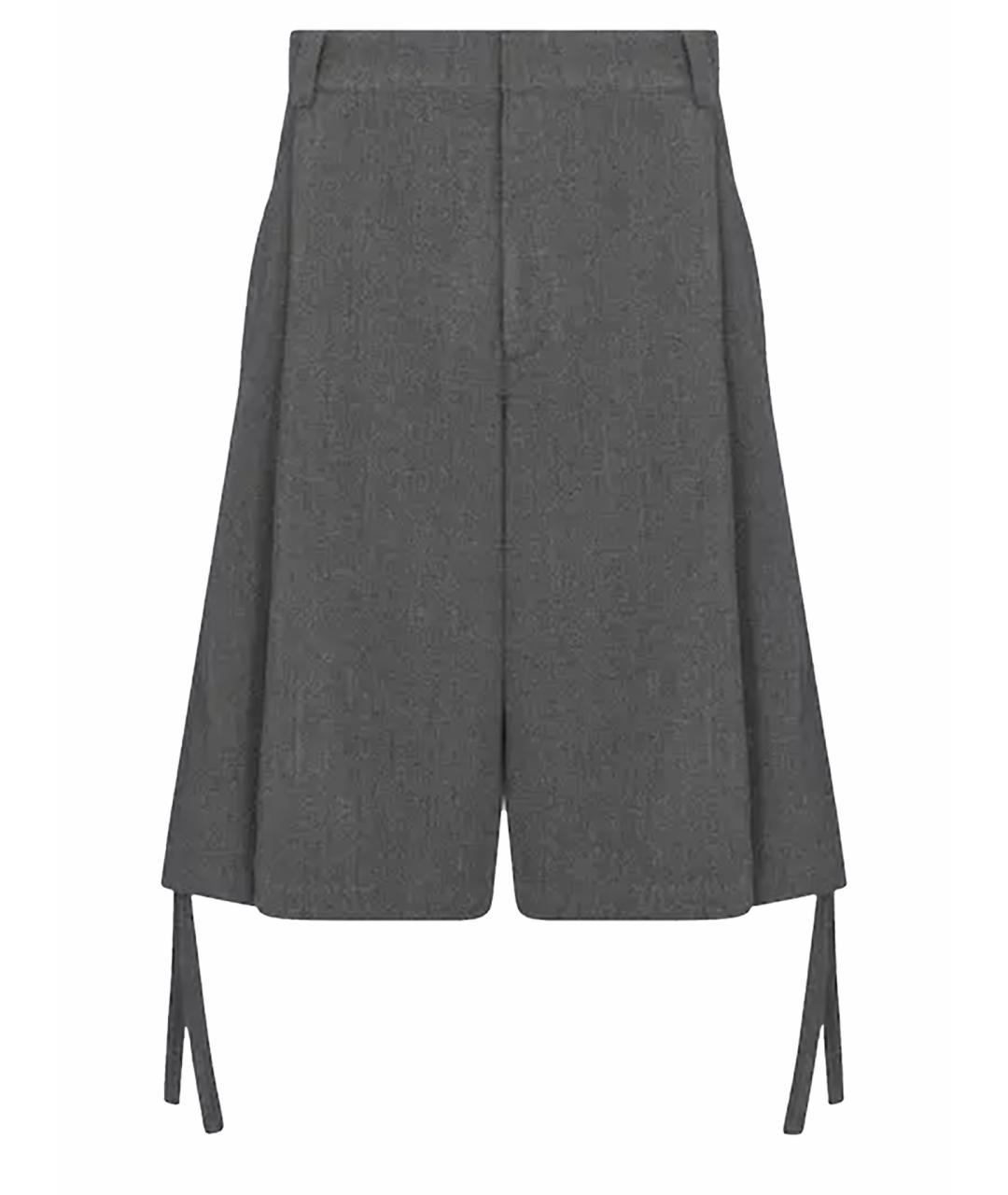 CHRISTIAN DIOR Серые шорты, фото 1