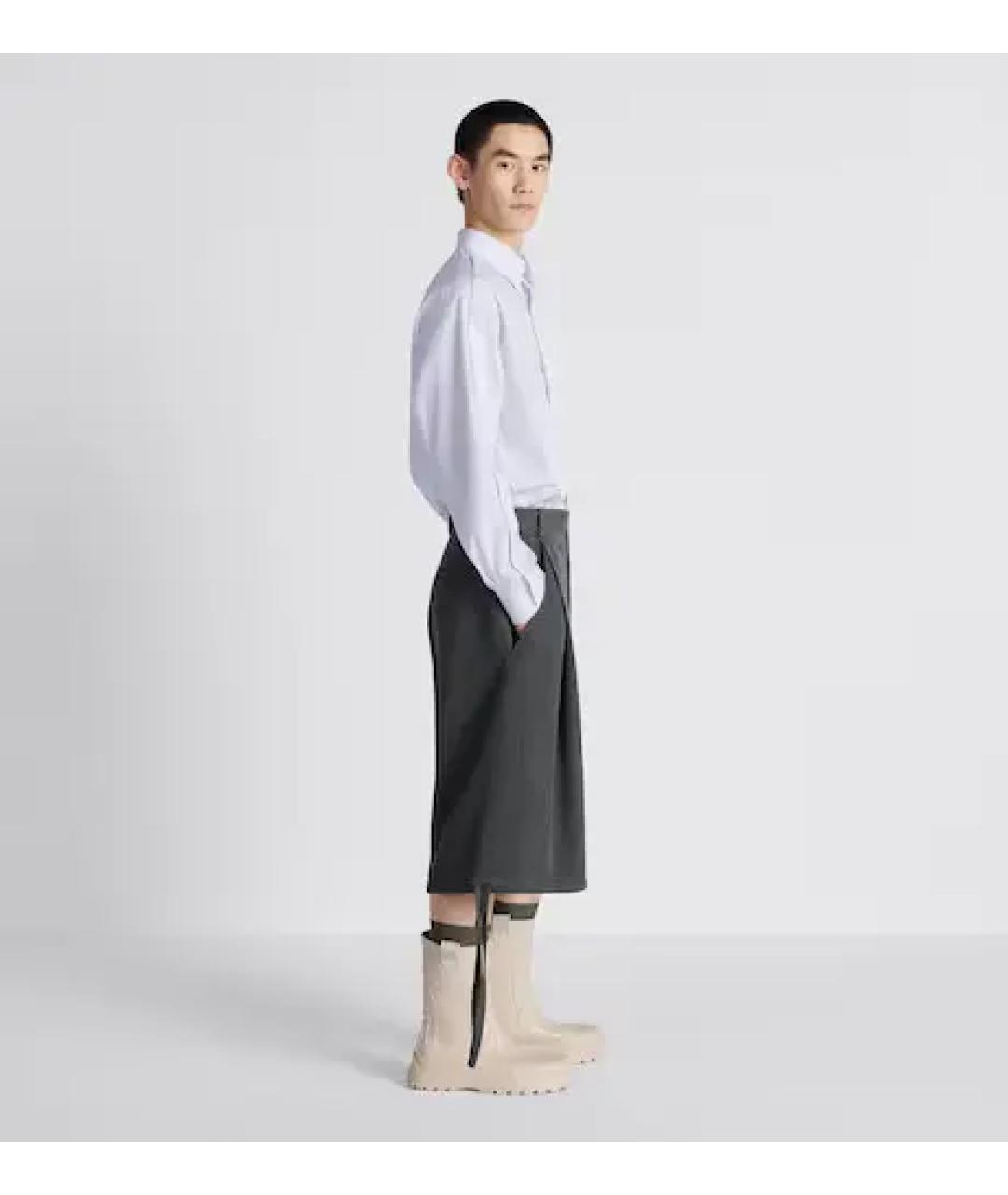 CHRISTIAN DIOR Серые шорты, фото 3