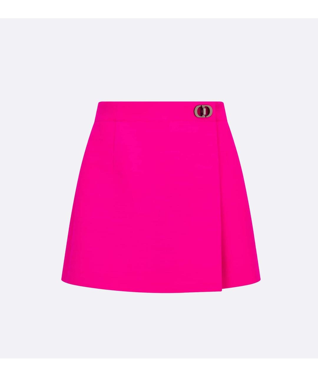 CHRISTIAN DIOR Фуксия юбка-шорты, фото 4
