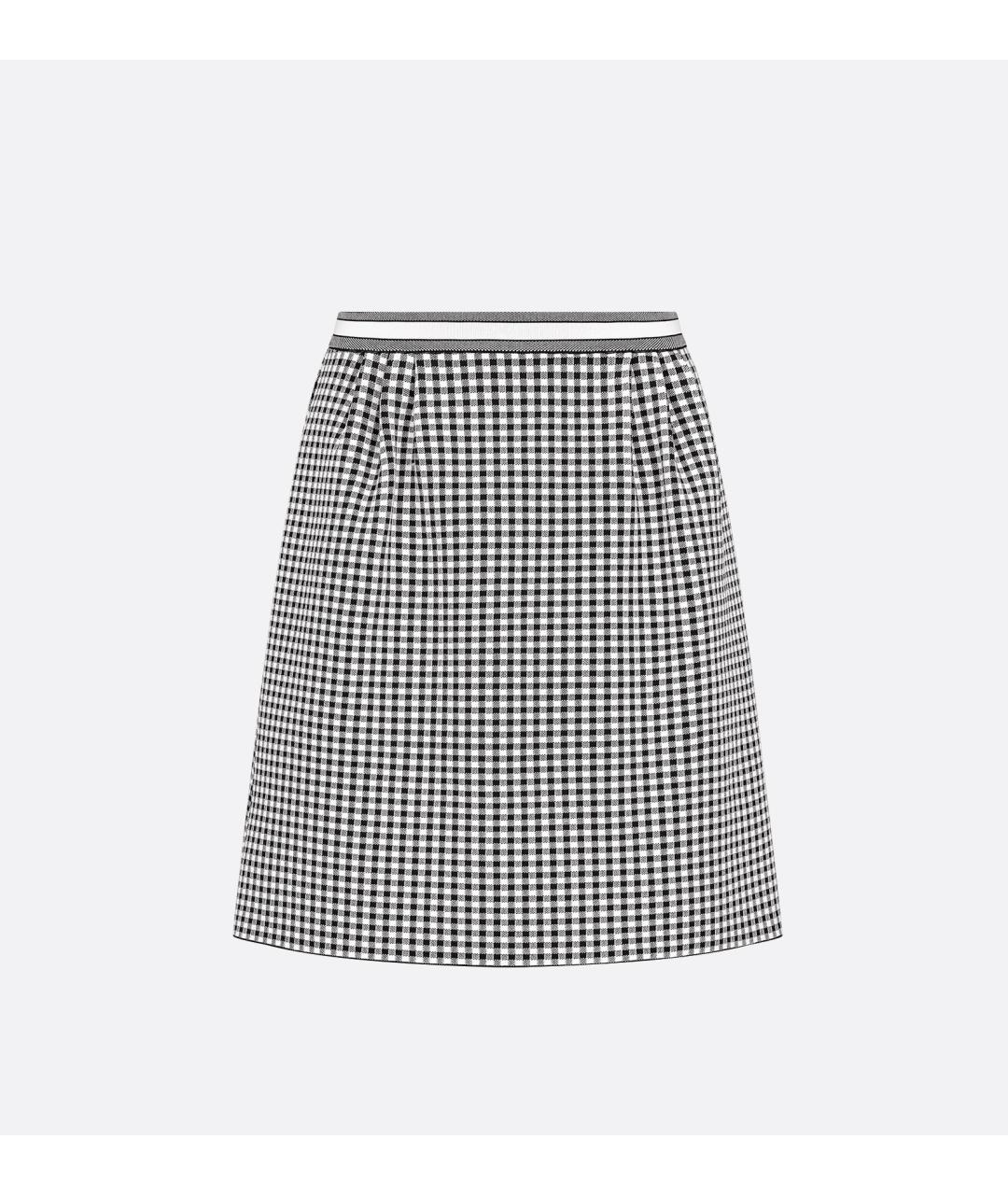 CHRISTIAN DIOR Черная юбка мини, фото 8