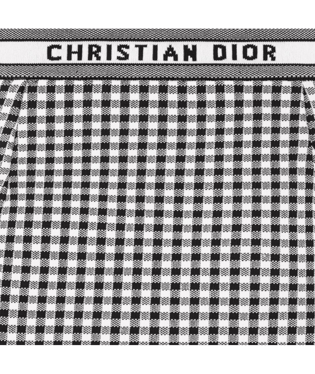 CHRISTIAN DIOR Черная юбка мини, фото 3