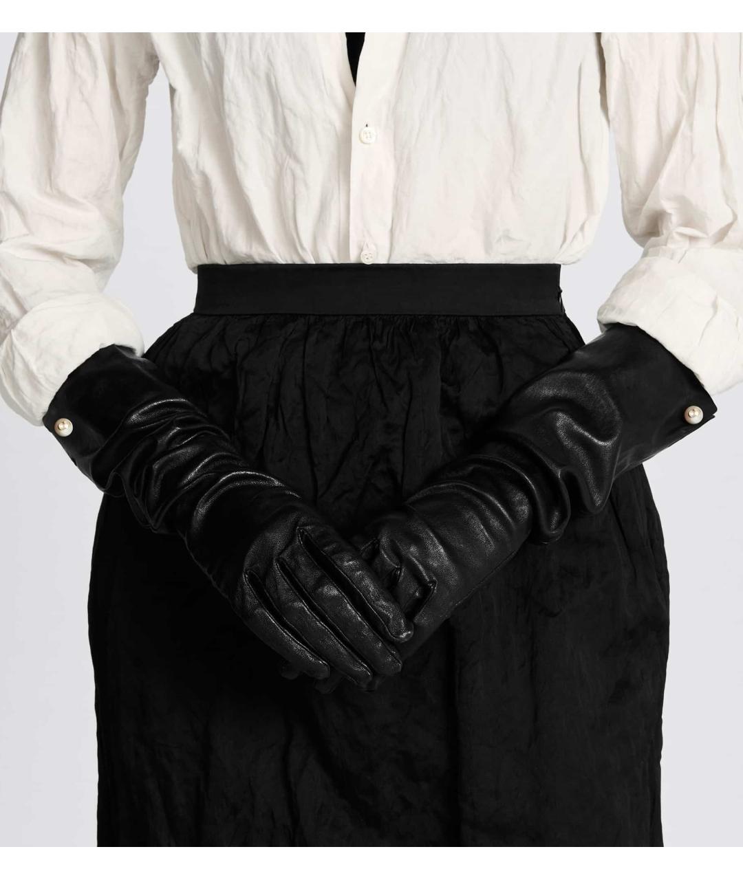 CHRISTIAN DIOR Черная юбка миди, фото 7