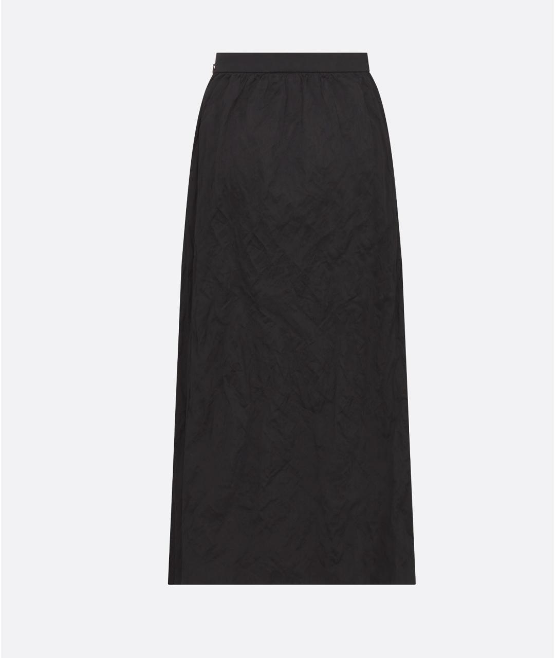 CHRISTIAN DIOR Черная юбка миди, фото 2