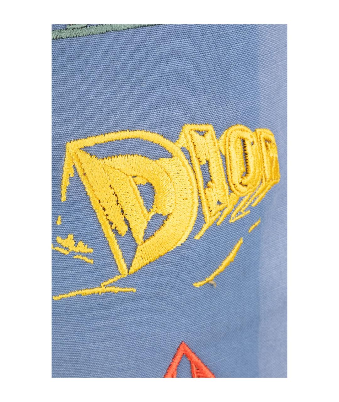 CHRISTIAN DIOR Голубые джинсы, фото 3